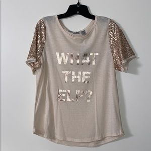“What the elf?” T-shirt